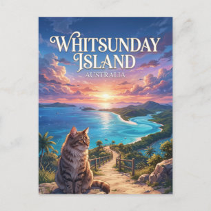 Whitsunday Island Australia Postcard