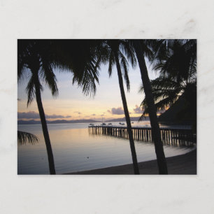 Whitsunday Islands Sunset - Australia Postcard