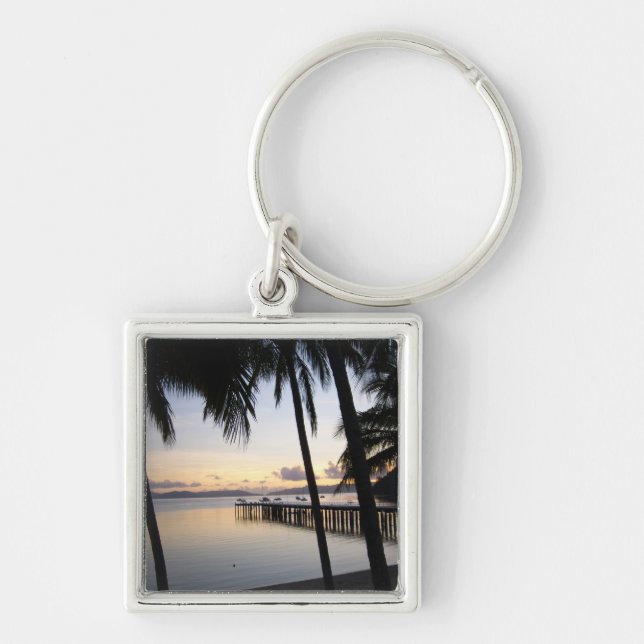 Whitsunday Islands Sunset Key Ring (Front)