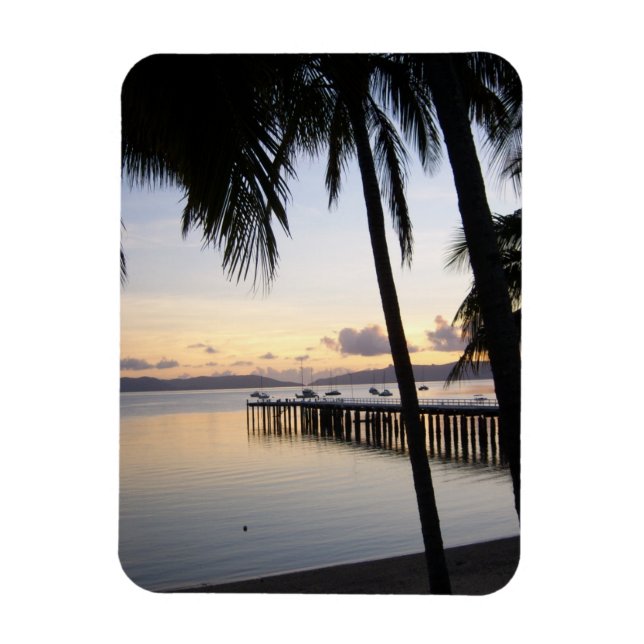 Whitsunday Islands Sunset Magnet (Vertical)