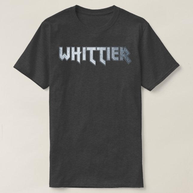 Whittier CA T-Shirt (Design Front)