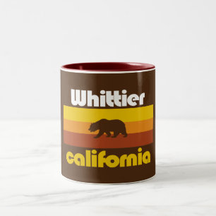 Whittier,California Two-Tone Coffee Mug