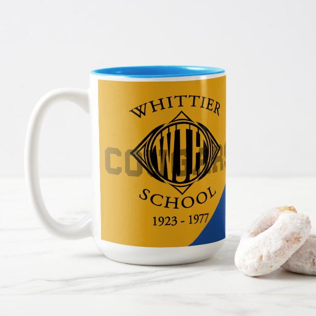 Whittier Jr High School Mug (With Donut)