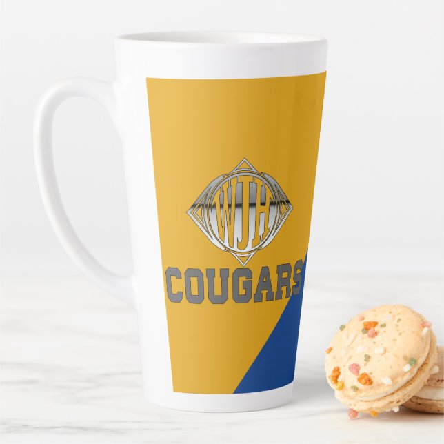 Whittier Jr Hight School Latte Mug (In Situ)