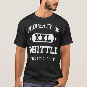 Whittle Name Vintage Retro School Sport Funny T-Shirt