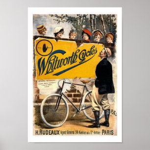 Whitworth Cycles Poster