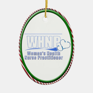 WHNP Women's Health Nurse Practitioner Ceramic Ornament