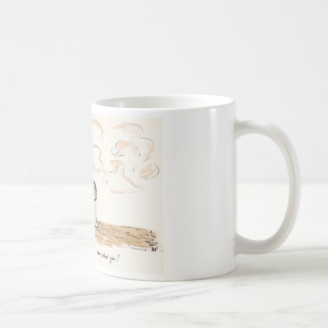 "who asked you?" coffee mug (Right)