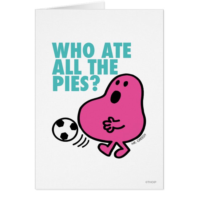Who Ate All The Pies? (Front)