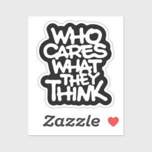 Who Cares What They Think
