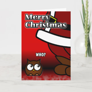 Who? Christmas Card