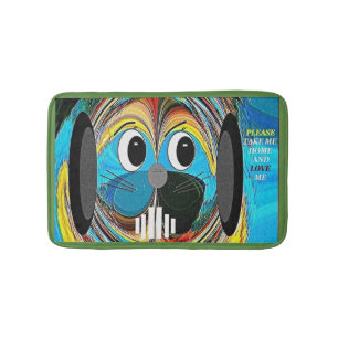 "Who Could Resist" Small Bath (Pet) Mat
