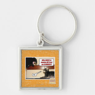 Who dares awaken me? key ring