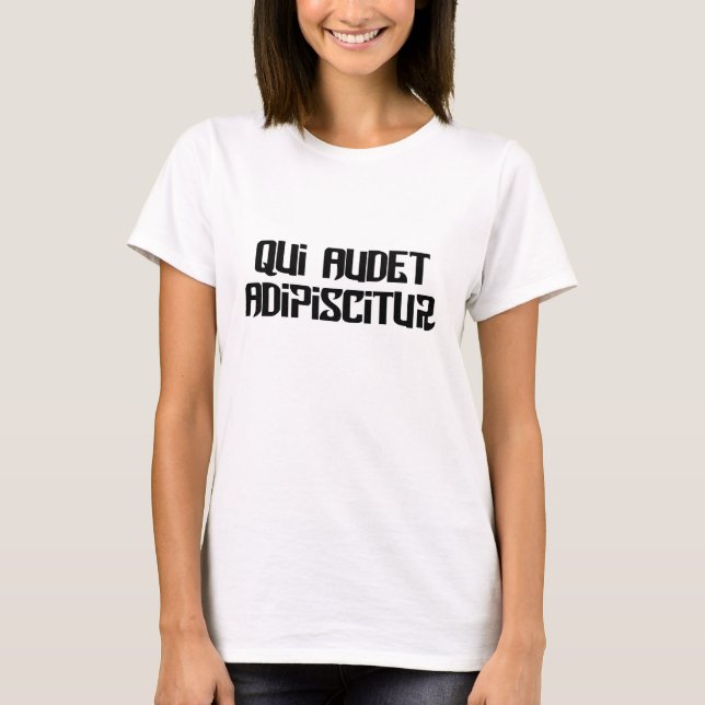 Who dares wins! T-Shirt (Front)