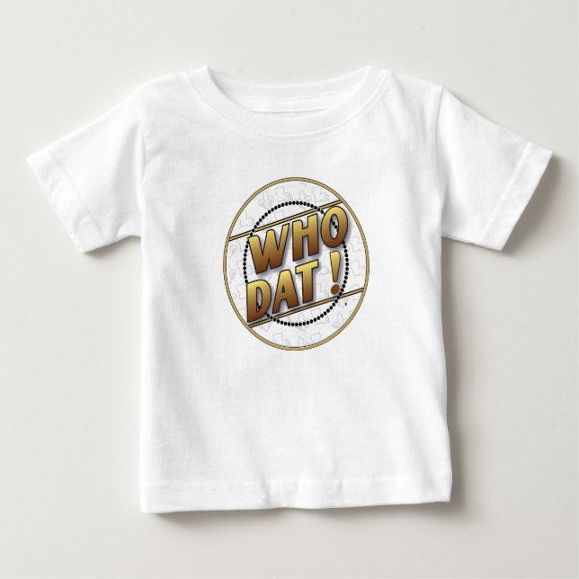 Who Dat t-shirts (Front)