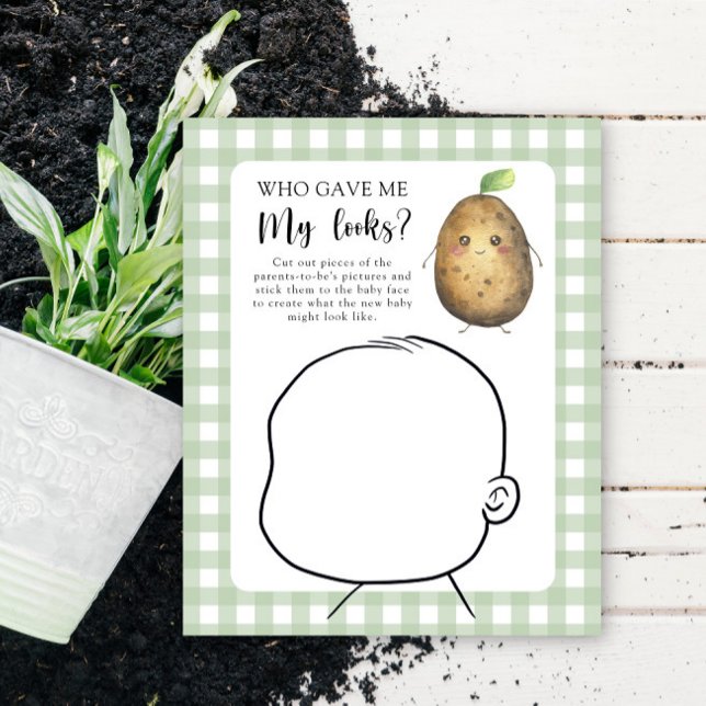 Who gave me my looks baby shower game (Creator Uploaded)