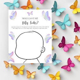 Who gave me my looks baby shower game