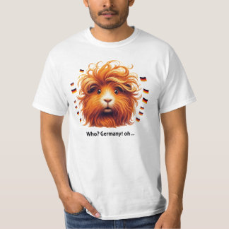 "Who?Germany! Oh..." funny meme guinea pig T-Shirt