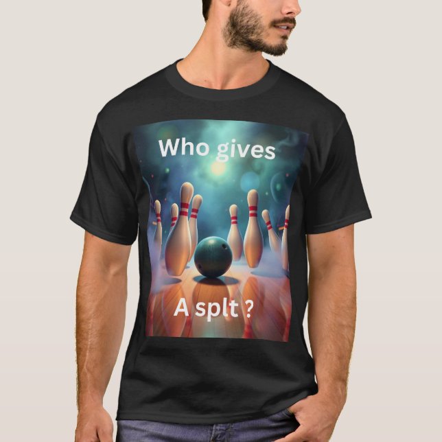 Who gives a split T-Shirt (Front)