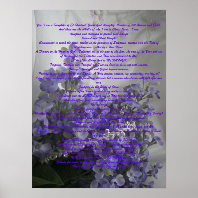 Who I am Poster (Front)