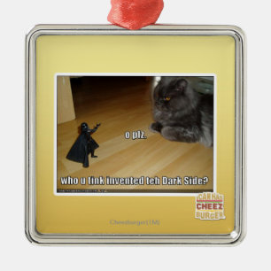 Who invented the dark side? metal tree decoration