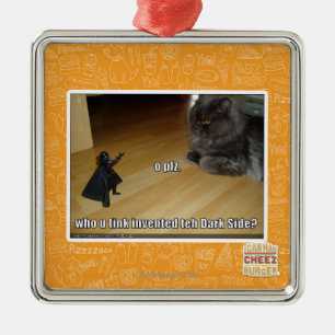 Who invented the dark side? metal tree decoration
