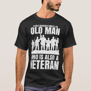 Who Is Also A Veteran Dad T-Shirt