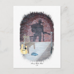 WHO IS GOING TO FILL THESE SHOES POSTCARD