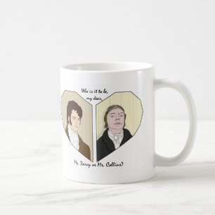 Who is it to be, my dear? coffee mug