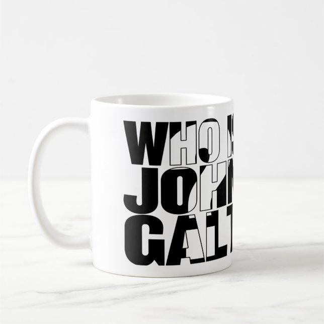 Who is John Galt? 11oz mug (Left)