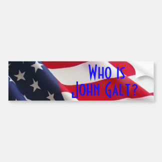 Who is John Galt Bumper Sticker