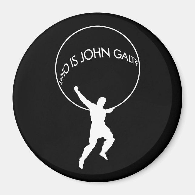 Who Is John Galt? magnet (Front)