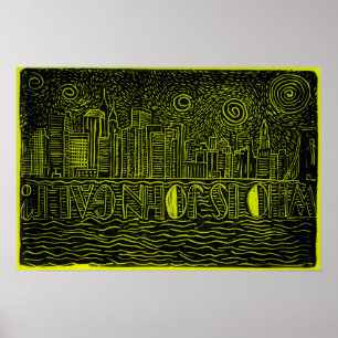 Who Is John Galt...New York City Skyline Poster