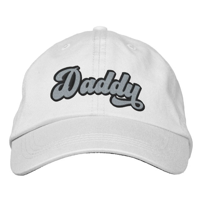 Who is the Daddy  Embroidered Hat (Front)