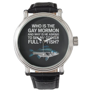 Who Is The Gay Mormon Funny LGBTQ Pride Fish Watch