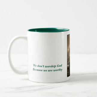 Who is Worthy Two-Tone Coffee Mug