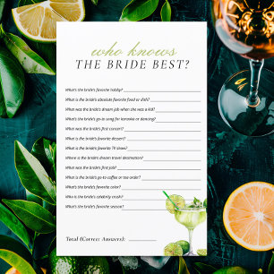 Who Knows Bride Best Mexican Fiesta Bridal Shower
