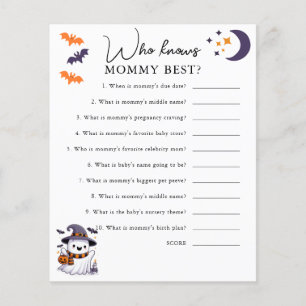 Who Knows Mummy Best Halloween Baby Shower Game