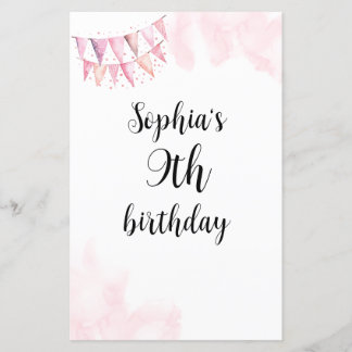 Who Knows The Birthday Girl Best Game - Pink