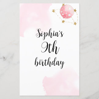 Who Knows The Birthday Girl Best Game - Space