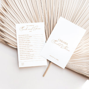 Who Knows The Bride&Groom Best Bridal Shower Game