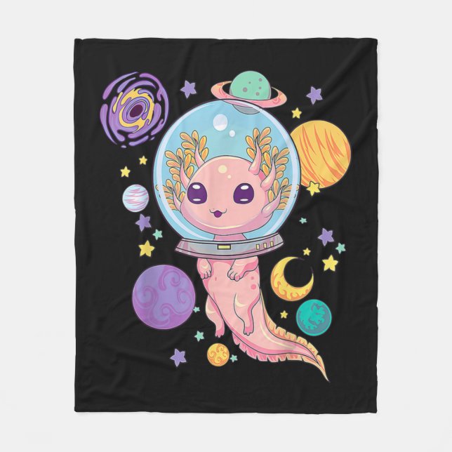 Who Loves Anime Ramen And Sketching Japan Anime Gi Fleece Blanket (Front)