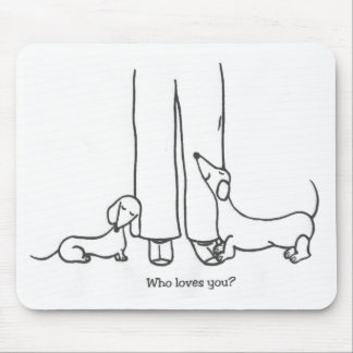 Who Loves You? Mousepad