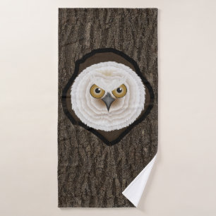 Who Me Owl Bath Towel