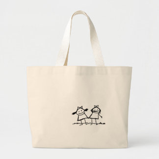 Who needs Bags? Large Tote Bag