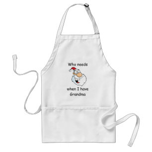 Who needs Santa when I have Grandma Standard Apron
