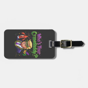 Who’s Your Crawdaddy? Funny Trump Mardi Gras Luggage Tag