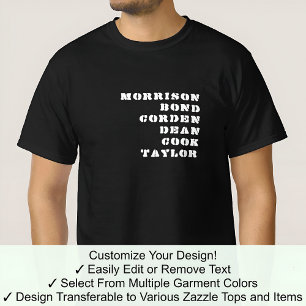 Who Shares My Name Famous Historical Celebrity 03W T-Shirt