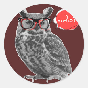 who? sticker