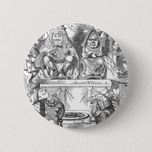 Who Stole the Tarts? 6 Cm Round Badge (Front)